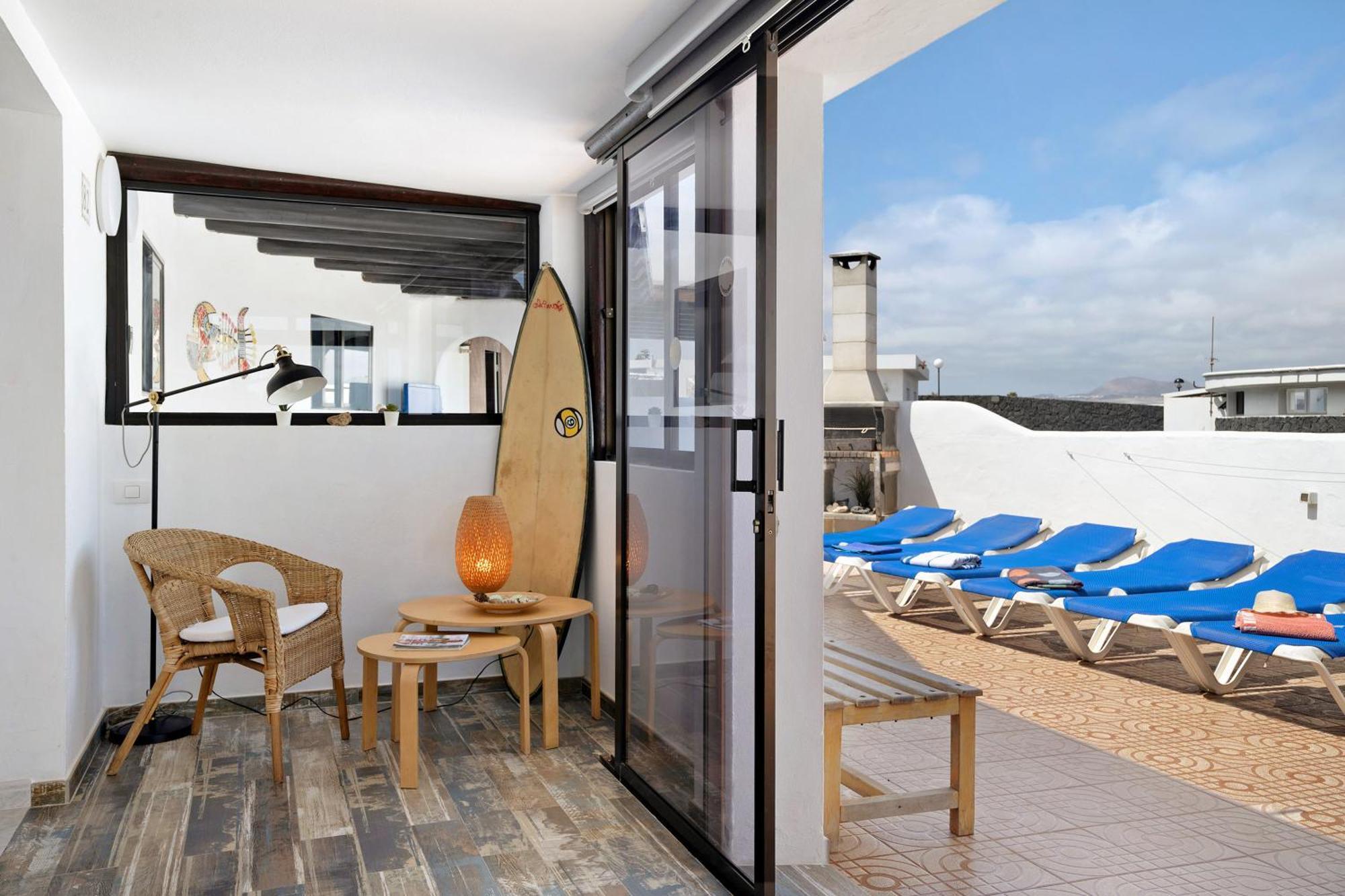 Bungalow Famara, Lanzarote 外观 照片
